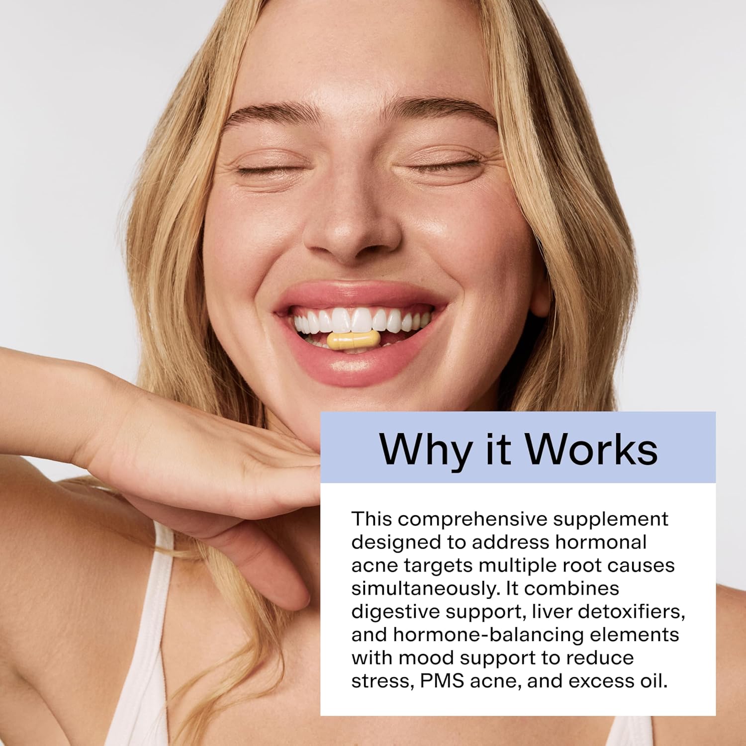 CLEARSTEM -  Hormonal Acne Supplement (5-HTP) - Natural DIM Supplement - Skin Care Vitamins - Hormone Balance, Antioxidants - Gluten Free, Cruelty Free - 30 Servings, 90 Capsules-Shop