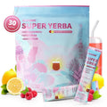 Super Yerba | Yerba Mate Instant Tea Powder |  RASPBERRY LEMONADE Flavor | 30 Se