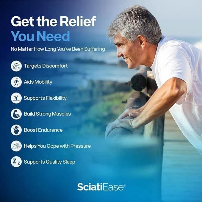 SciatiEase Labs Sciati Ease Sciatic Nerve Formula 120 Capsules